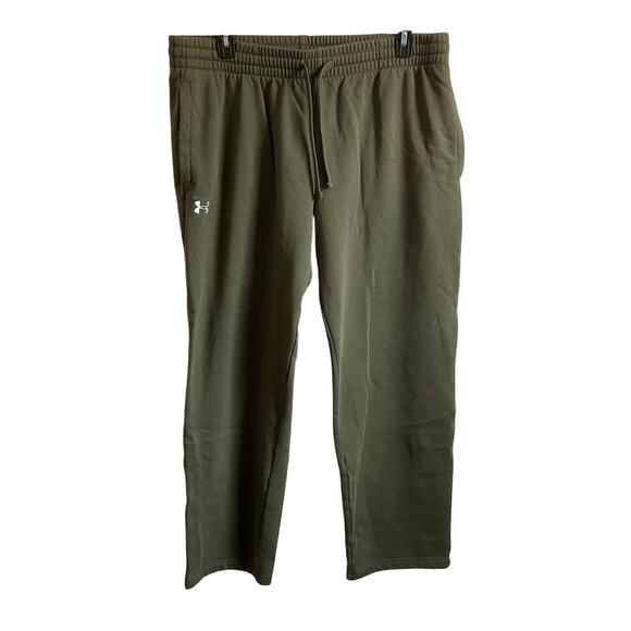 Under Armour Men’s Green Fleece Lined Sweatpants - Size 2X - Picture 1 of 4